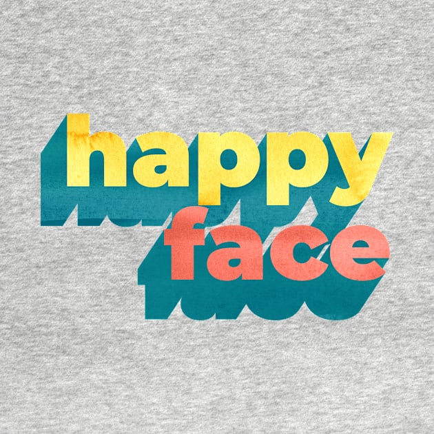 Happy Face word art by Katy Clemmans